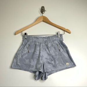 Vuori Gray Camo Athletic Shorts